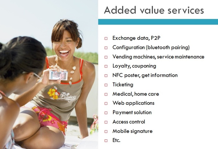 NFC Enabled Value Added Services